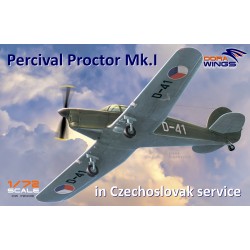 Percival Proctor Mk.1 marking of Czechoslovakia