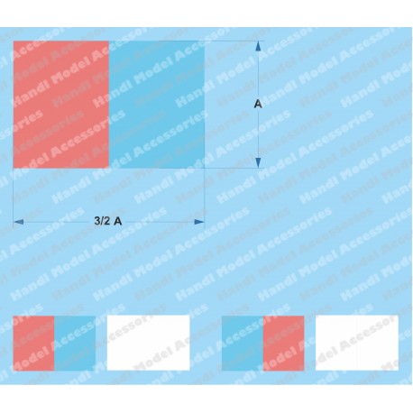 RAF fin flash - low visibility - pale