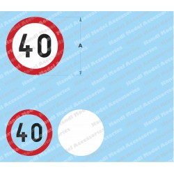 Speed limit - 40