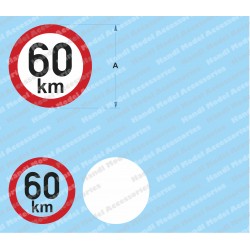 Speed limit - 60 km