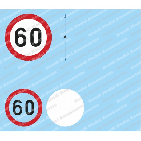 Speed limit - 60