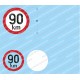 Speed limit - 90 km