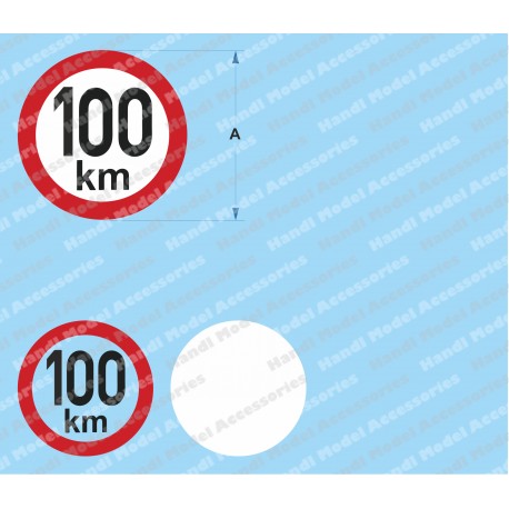 Speed limit - 100 km